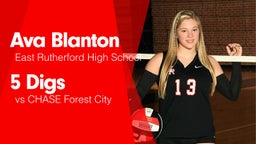 5 Digs vs CHASE Forest City