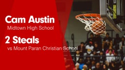 2 Steals vs Mount Paran Christian School