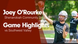 Game Highlights vs Southwest Valley 