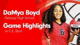 Game Highlights vs C.E. Byrd 