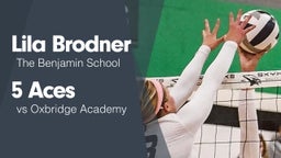 5 Aces vs Oxbridge Academy