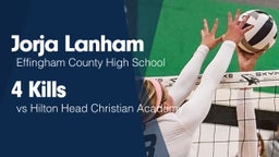 4 Kills vs Hilton Head Christian Academy