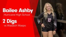 2 Digs vs Wasatch Wasps