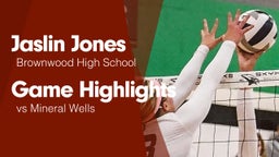 Game Highlights vs Mineral Wells 