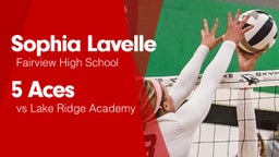5 Aces vs Lake Ridge Academy 