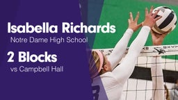 2 Blocks vs Campbell Hall