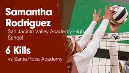 6 Kills vs Santa Rosa Academy