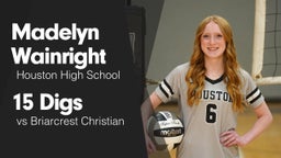 15 Digs vs Briarcrest Christian 