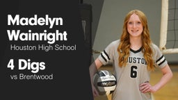 4 Digs vs Brentwood 