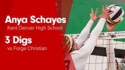 3 Digs vs Forge Christian