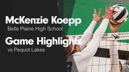 Game Highlights vs Pequot Lakes 