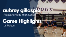 Game Highlights vs Holton 