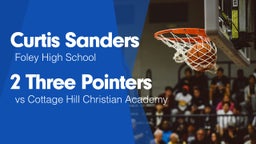2 Three Pointers vs Cottage Hill Christian Academy
