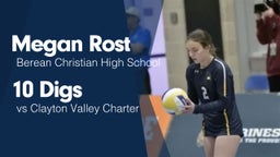 10 Digs vs Clayton Valley Charter 