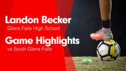 Game Highlights vs South Glens Falls 