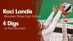 4 Digs vs Red Mountain 
