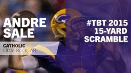 #TBT 2015: 15-yard Scramble vs Southside 
