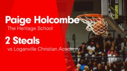 2 Steals vs Loganville Christian Academy