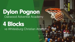 4 Blocks vs Whitesburg Christian Academy 