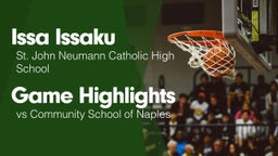 Game Highlights vs Community School of Naples