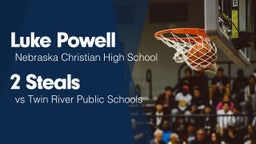 2 Steals vs Twin River Public Schools