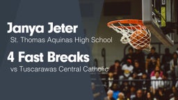 4 Fast Breaks vs Tuscarawas Central Catholic