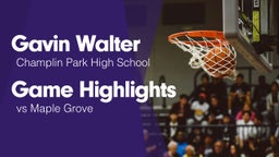 Game Highlights vs Maple Grove 