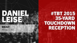 #TBT 2015: 35-yard Touchdown Reception vs Omaha Christian Academy 