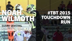#TBT 2015:  Touchdown Run vs Forbush 