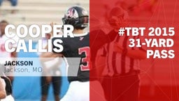 #TBT 2015: 31-yard Pass vs Sikeston 