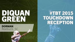 #TBT 2015:  Touchdown Reception vs Spartanburg