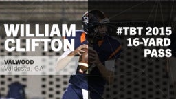 William Clifton's highlights #TBT 2015: 16-yard Pass vs Southland Academy