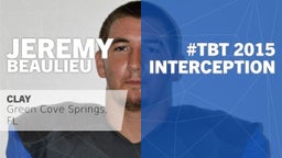 #TBT 2015:  Interception vs Baker County 