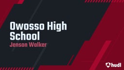Jenson Walker's highlights Owosso High School
