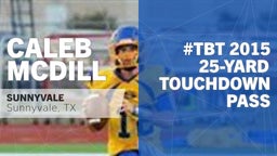 #TBT 2015: 25-yard Touchdown Pass vs Commerce 