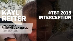 #TBT 2015:  Interception vs Kiefer 