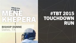 #TBT 2015:  Touchdown Run vs Bishop Lynch High