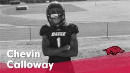 Chevin Calloway - Arkansas Class of 2017