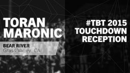 #TBT 2015:  Touchdown Reception vs Lincoln 