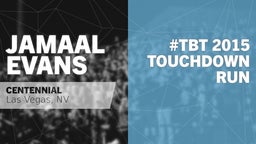 #TBT 2015:  Touchdown Run vs Arbor View 