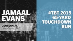 #TBT 2015: 65-yard Touchdown Run vs Bishop Gorman 