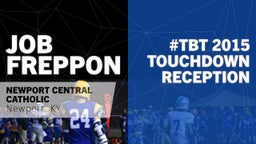 #TBT 2015:  Touchdown Reception vs Holy Cross 