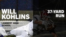 37-yard Run vs Collins Hill 