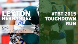 #TBT 2015:  Touchdown Run vs South San Antonio 