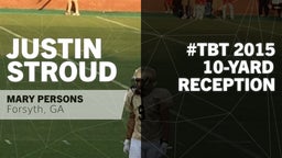 #TBT 2015: 10-yard Reception vs Veterans 