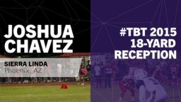 #TBT 2015: 18-yard Reception vs La Joya Community 