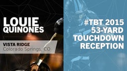 #TBT 2015: 53-yard Touchdown Reception vs Pine Creek 
