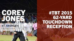 #TBT 2015: 62-yard Touchdown Reception vs Tipton-Rosemark Academy 