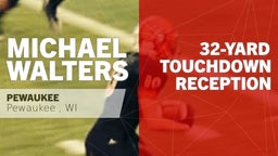 32-yard Touchdown Reception vs Eisenhower 