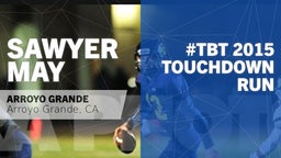 #TBT 2015:  Touchdown Run vs Atascadero 